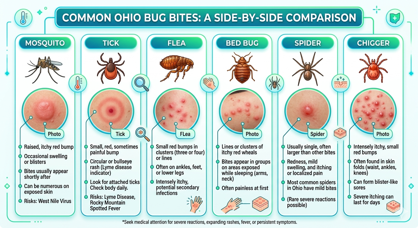 Bug Bite Identification in Northeast Ohio