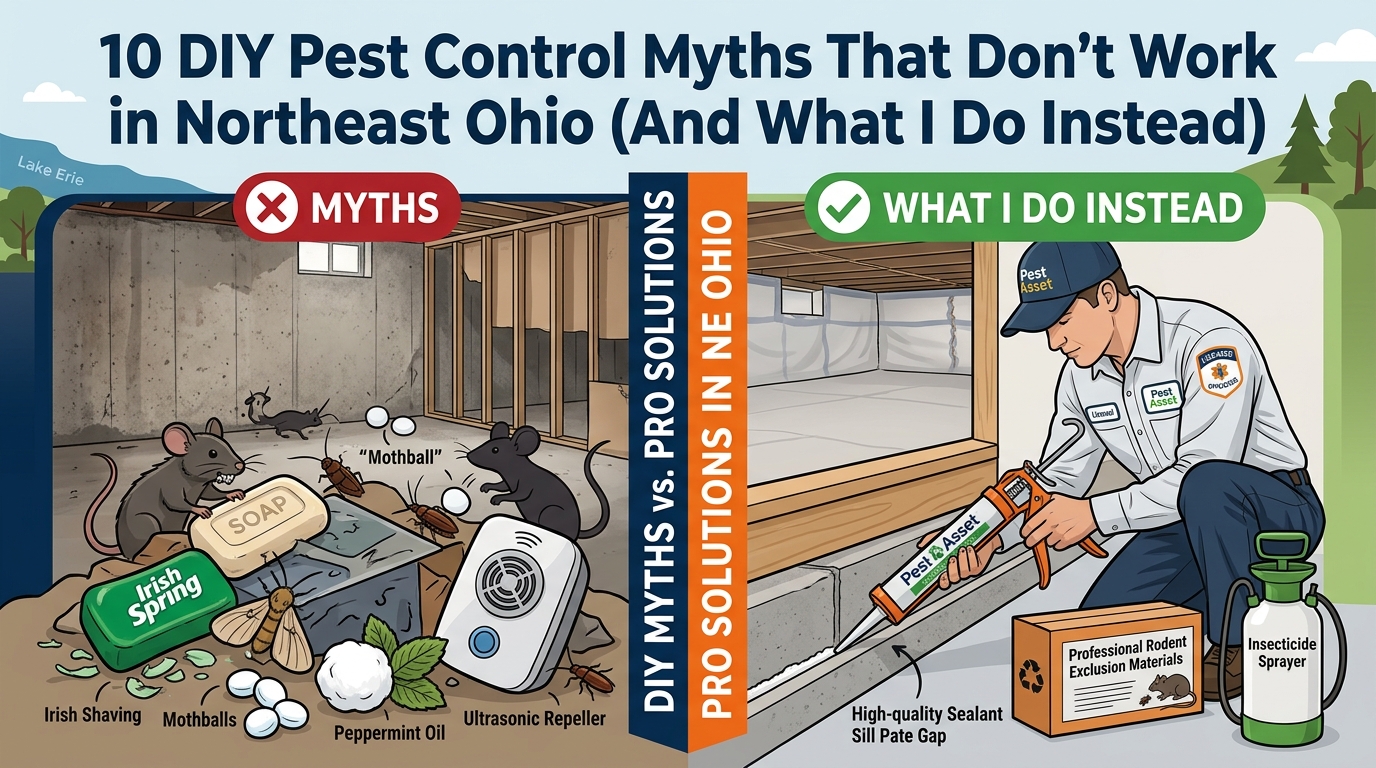 DIY pest control myths Pest Asset